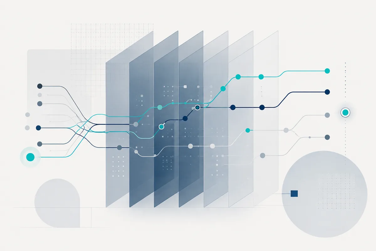 Featured visual representing Mixture-of-Depths: Architectural Foundations, Routing Dynamics, and Variable Token Compute in Large Language Models