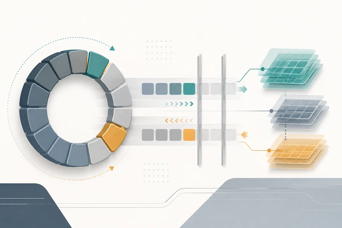Featured visual representing Designing Lock-Free Shared-Memory Ring Buffers: Cache-Coherence, Memory Barriers, and Kernel-Bypass IPC