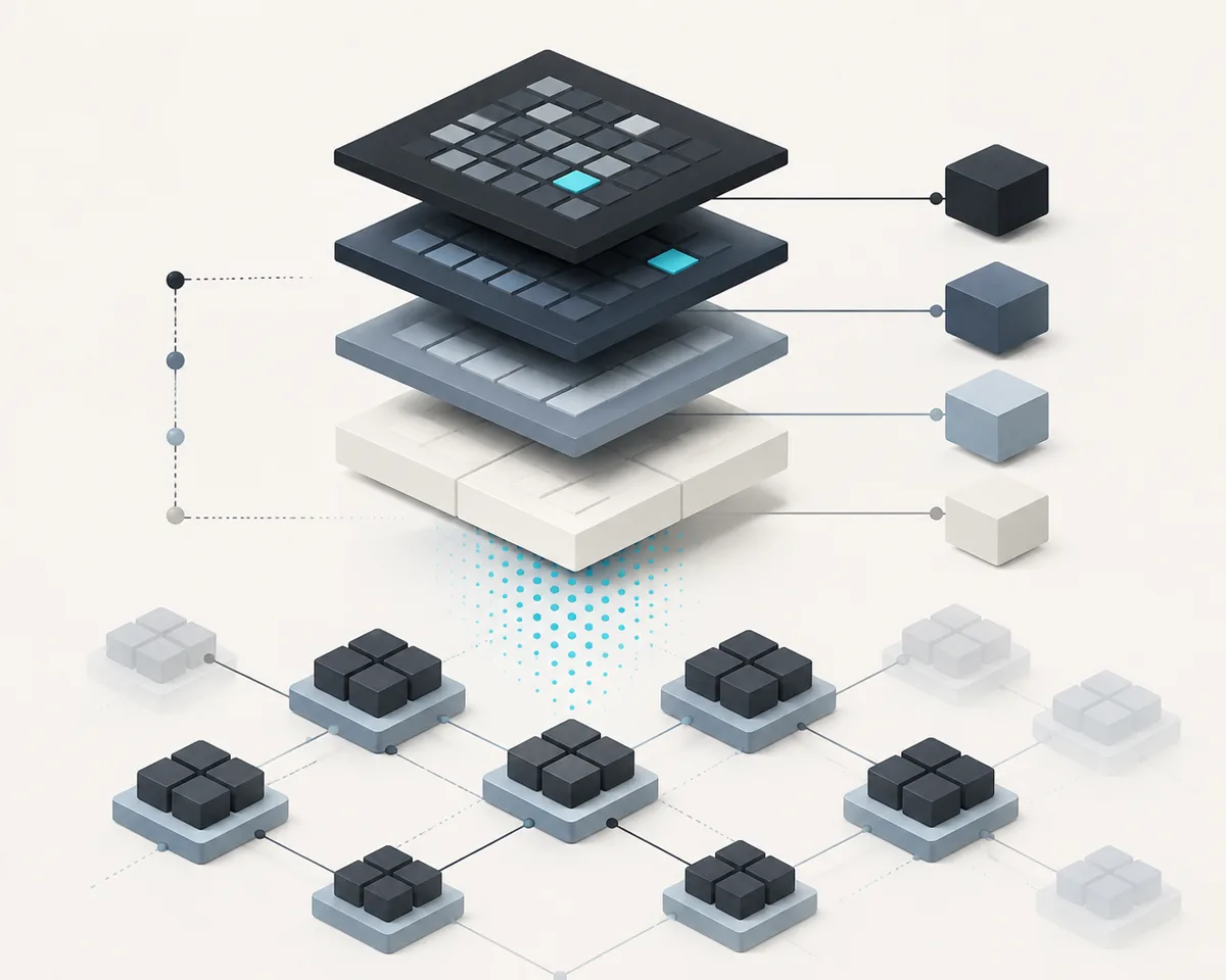 Featured visual representing Architecting Multi-Tier Disaggregated KV-Cache Hierarchies for Terabyte-Scale LLM Inference
