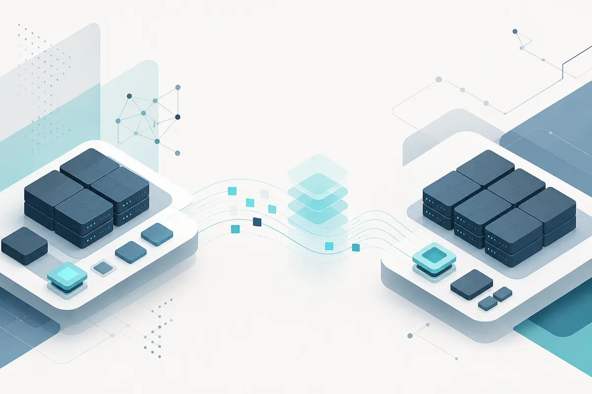 Featured visual representing Disaggregated LLM Serving: Architecting Asynchronous Prefill-Decode Engines with Zero-Copy RDMA KV-Cache Migration